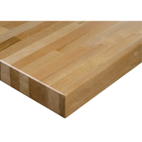 叠层硬木工作台,48“W x 30 D,广场边缘,1-3/4“厚FL595 | TENAQUIP