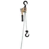 重型黄金系列杆吊链,10,500磅。(0.25吨)的能力,合金钢链条LU618 | TENAQUIP