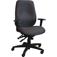Cierra™人体工学椅子,面料,黑色,250磅。能力OP253 | TENAQUIP