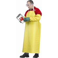 防爆的围裙,氯丁橡胶/聚酯,48“L x 35”W,黄色SAL663 | TENAQUIP