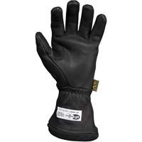 CarbonX <一口>®< /一口>耐热手套、合成/剖层革棕榈,8号SAS119 | TENAQUIP
