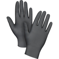 医疗级一次性手套,从小到大,腈,5-mil,无粉,黑色,二班SGP780 | TENAQUIP
