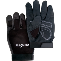 ZM300 Mechanic's Gloves, Grain Cowhide Palm, Size Medium SEB228 | TENAQUIP