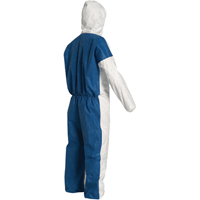 戴头巾的工作服,从小到大,蓝色/白色,特卫强<一口>®< /一口> 400 D SEH060 | TENAQUIP