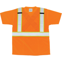 CSA的t恤,聚酯2从小到大,橙色SEL246 | TENAQUIP