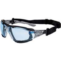 Z2900系列安全眼镜和泡沫垫,蓝色镜片,反抓痕涂料、ANSI Z87 + / CSA Z94.3 SGQ766 | TENAQUIP
