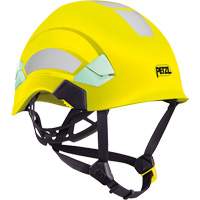 顶点<一口>®< /一口>头盔,Non-Vented、棘轮、高可见性黄色SGR660 | TENAQUIP