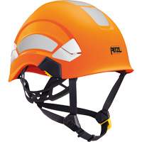顶点<一口>®< /一口>头盔,Non-Vented、棘轮、能见度高橙SGR652 | TENAQUIP