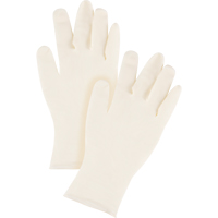 一次性手套、大型、乳液、11-mil,无粉,白,二班SR354 | TENAQUIP