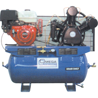 工业系列空气压缩机,发动机压缩机,25加仑(30我们加)TFA106 | TENAQUIP
