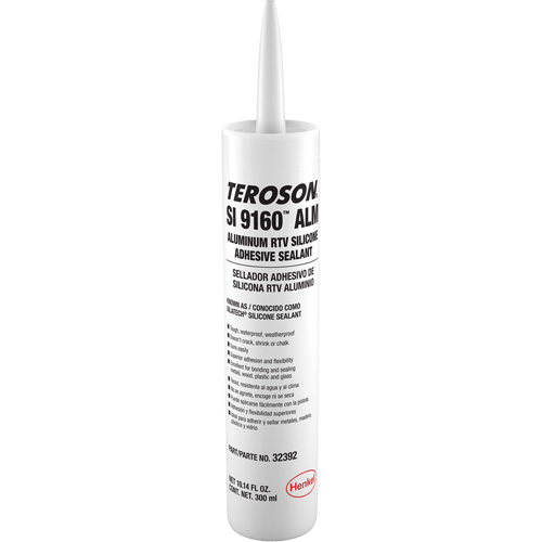 Teroson®SI 9160硅酮密封剂、盒、铝AF296 | TENAQUIP