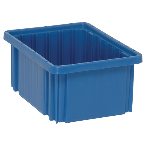 分配器盒®容器、塑料、10.9 D x 5“W x 8.3 H,蓝色CC947 | TENAQUIP
