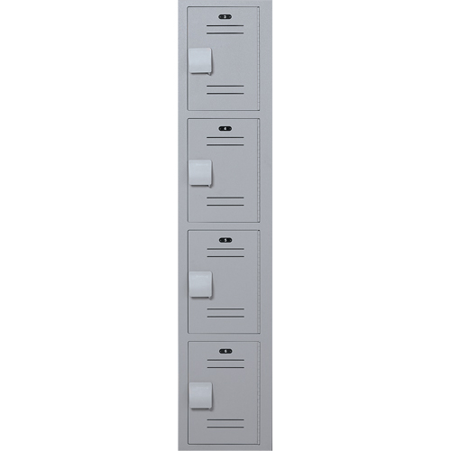 雷诺克斯储物柜,4层,4,银行48 x 12“×72”,米色FI123 | TENAQUIP