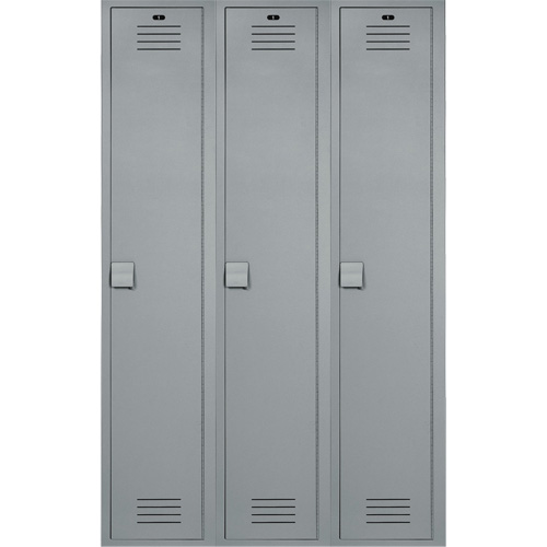 雷诺克斯®柜起动器单元,37岁的银行3 * 15 * 76”,灰色,组装FM714 | TENAQUIP
