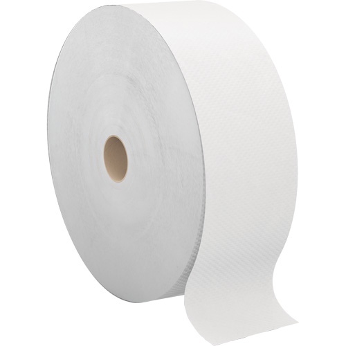 箴执行卫生纸,巨型卷,1250的长度,厚度,白色JK766 | TENAQUIP