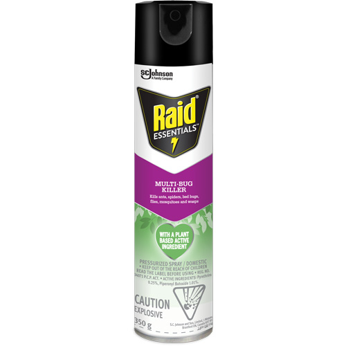 Raid®必需品Multi-Bug杀手,350克,喷雾罐JP469 | TENAQUIP