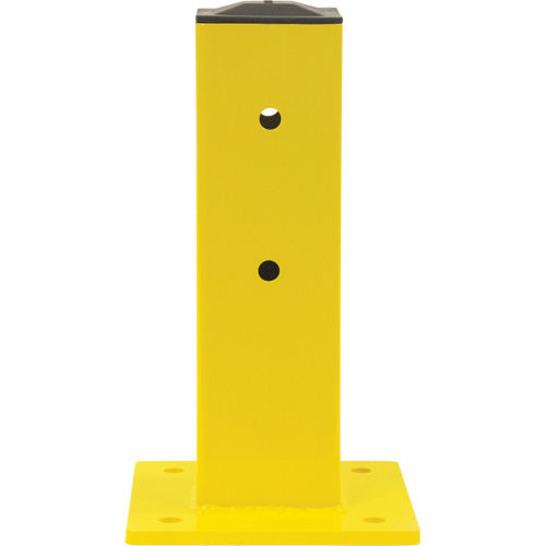 单一栏杆柱钢5“L x 17”H,安全黄色KI246 | TENAQUIP