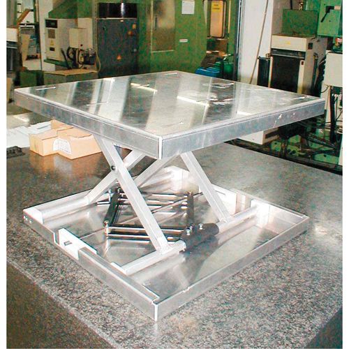 Lift-Tool桌面剪刀,23“L x 22”W,铝,300磅。能力MJ517 | TENAQUIP
