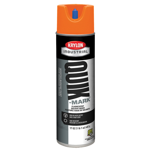 工业Quik-Mark反向标记油漆,橙色,17盎司。,气溶胶可以NC321 | TENAQUIP