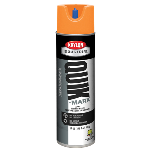 工业Quik-Mark反向标记油漆,橙色,17盎司。,气溶胶可以NC327 | TENAQUIP
