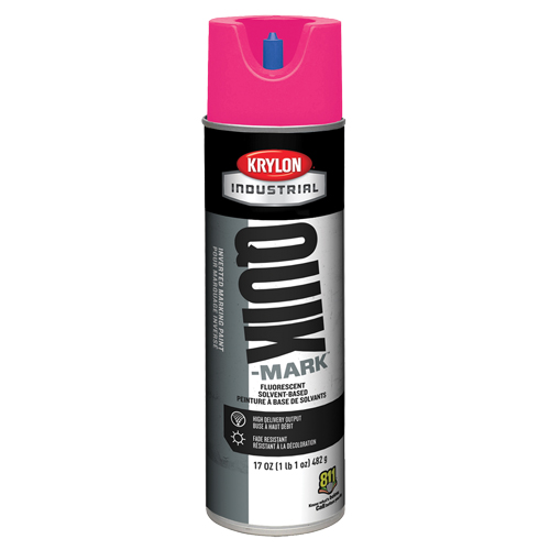 工业Quik-Mark反向标记油漆、粉红、17盎司。,气溶胶可以NE262 | TENAQUIP