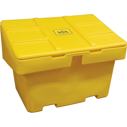 盐沙容器SOS,搭扣,48 * 33 * 34”,18.5立方。英国《金融时报》,黄色NJ117 | TENAQUIP
