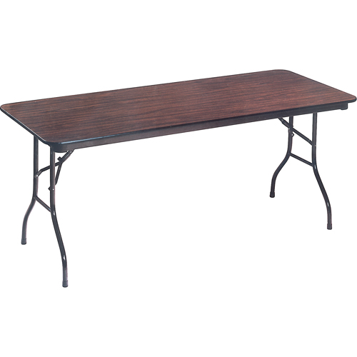 折叠桌,长方形,72 L x 36 W,层压板,布朗OA948 | TENAQUIP