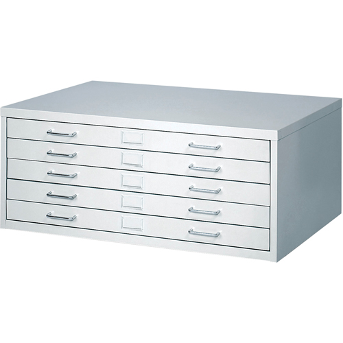 FacilTM平坦的文件柜,5个抽屉,40 D x 16-3/8“W x 26 H OJ915 | TENAQUIP