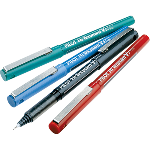 圆珠笔——“Hi-Tecpoint V”滚动圆珠笔,绿色,0.5毫米OTI659 | TENAQUIP