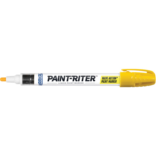 Paint-Riter®阀动作®油漆标记,液体,黄色PA419 | TENAQUIP