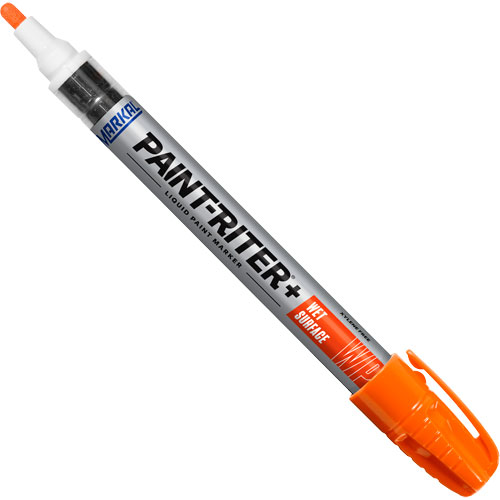 Paint-Riter®+湿表面油漆标记,液体,橙色PE945 | TENAQUIP