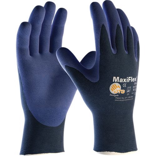MaxiFlex®精英34 - 274手套,6 / X-Small,泡沫腈涂料,18岁计、尼龙外壳SEK320 | TENAQUIP