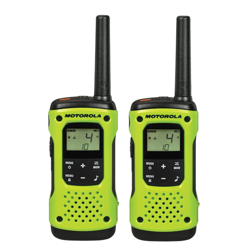 T600 H2O双向谈®收音机、UHF / gmr / FRS无线电频段,22个频道,56公里范围SFU792 | TENAQUIP