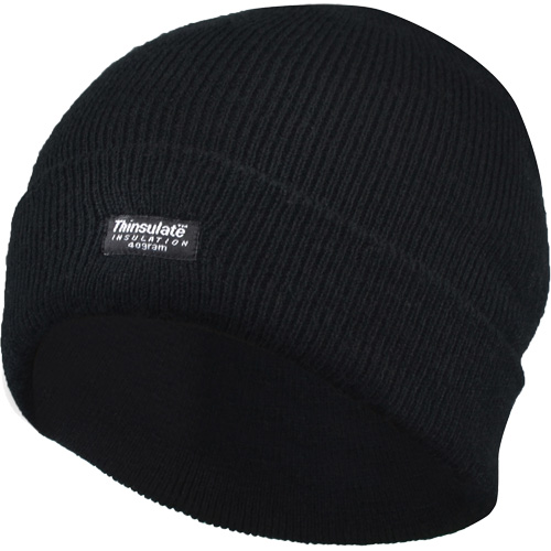 着袖口双层编结御寒帽,新雪丽,一个大小,黑色SGW712 | TENAQUIP