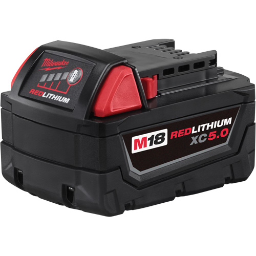 M18 Redlithium XC5.0扩展容量电池,锂,18 V, 5 TYL255 | TENAQUIP