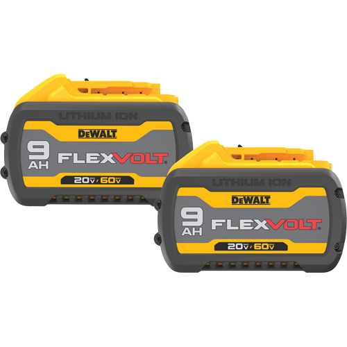 FlexVolt电池、锂离子、20 V / 60 V, 9 TYX779 | TENAQUIP