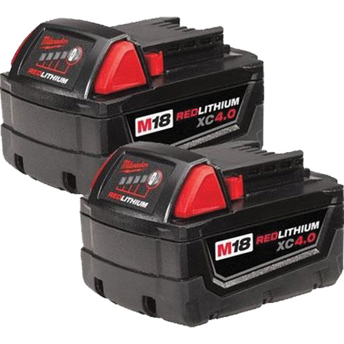 M18 Redlithium XC扩展容量电池,锂,18 V, 4 A UAL250 | TENAQUIP