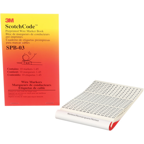 ScotchCode预印线标记的书XH305 | TENAQUIP