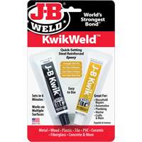 KwikWeld环氧树脂,由两部分组成,管,2盎司,灰色AG577 | TENAQUIP