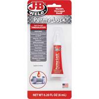 Perma-Lock Threadlocker,红色,高6毫升,管AG597 | TENAQUIP