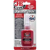Perma-Lock Threadlocker,红色,高36 ml,瓶子AG599 | TENAQUIP