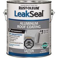 LeakSeal <一口>®< /一口> 7年铝屋顶涂料AH054 | TENAQUIP