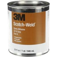 32液体盎司Scotch-Weld™胶粘剂,装备,由两部分组成,灰色AMB009 | TENAQUIP