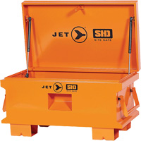 超级重型工地现场工具存储箱,32-1/8 x 17-1/2“x 19,钢铁、橙色AUW128 | TENAQUIP