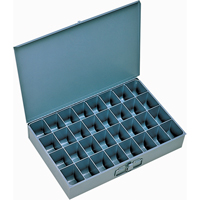舱勺盒、钢铁、32个插槽,18 D x 3“W x 12 H,灰色CB002 | TENAQUIP
