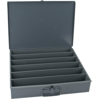 室钢勺盒,18.34 D x 3.16“W x 12.16 H、6水平隔间CB005 | TENAQUIP