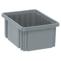 分配器框<一口>®< /一口>容器、塑料、10.9 D x 5“W x 8.3 H,灰色CC642 | TENAQUIP