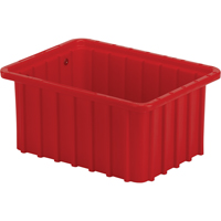 分频器盒,聚乙烯,9.8 D x 5“W x 7.3 H,红色CC835 | TENAQUIP