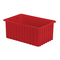 分配器框<一口>®< /一口>容器、聚乙烯、16.5 D x 7“W x 10.9 H,红色CC840 | TENAQUIP