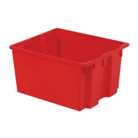Polylewton Stack-N-Nest <一口>®< /一口>容器、13 x 20“x 24,红色CC866 | TENAQUIP
